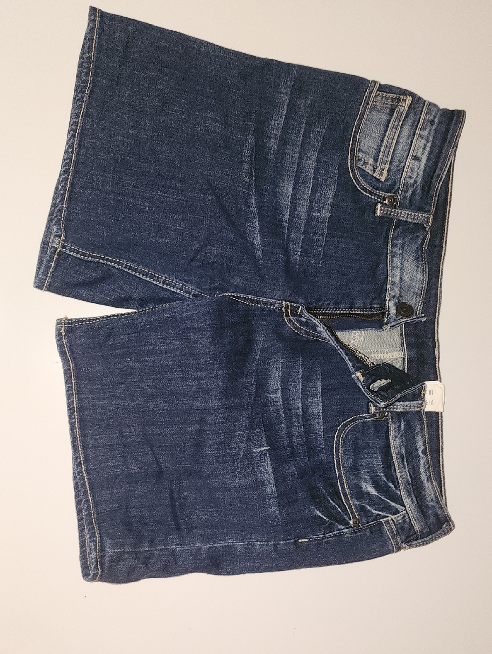Buffalo David Bitton Dark Blue Denim Shorts